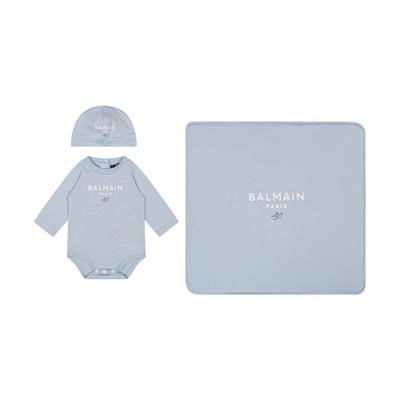 Боди, шапка, плед в упаковке