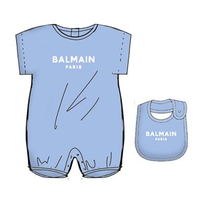 Комбинезон, слюнявчик в упаковке