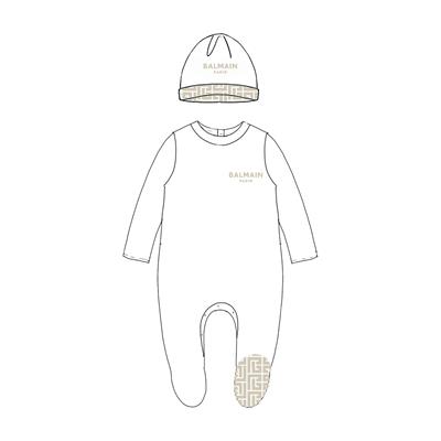 Комбинезон, шапка в упаковке