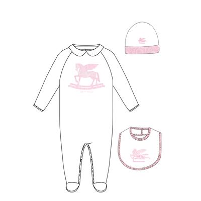 Комбинезон, шапка, слюнявчик в упаковке