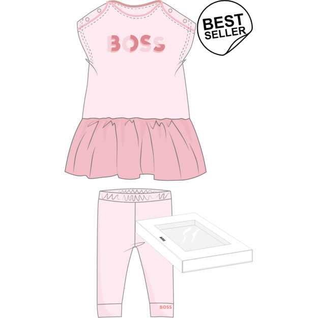 Платье и легинсы