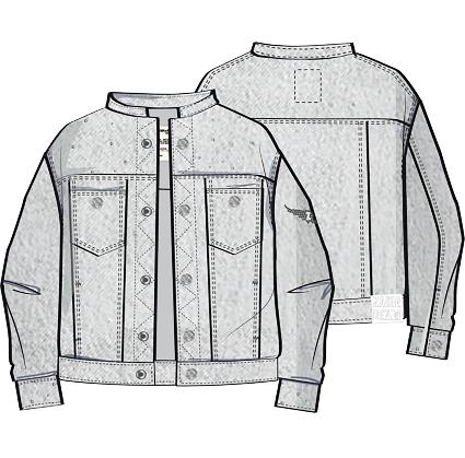 Куртка джинсовая