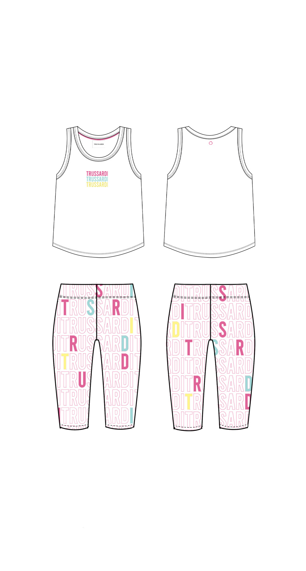 Майка и легинсы