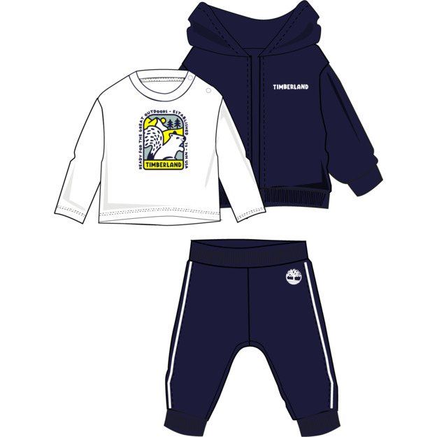 Костюм (толстовка, футболка, брюки)