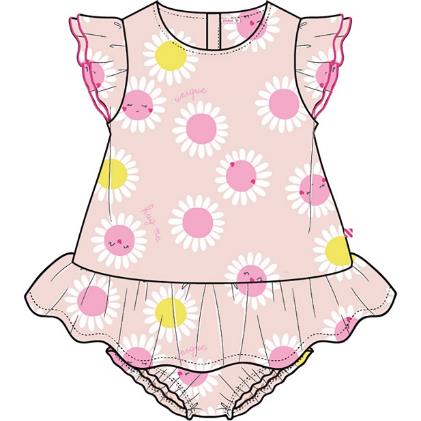 Платье с шортами