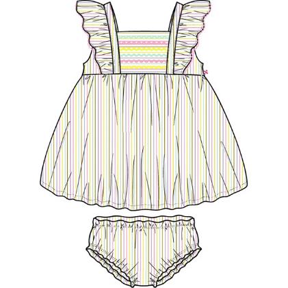 Платье с шортами