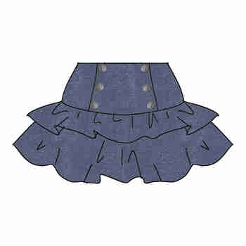  Юбка, шорты