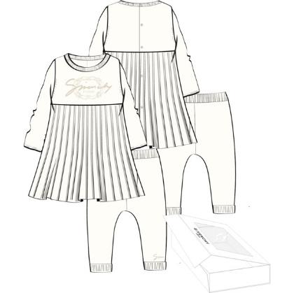 Платье, легинсы в упаковке