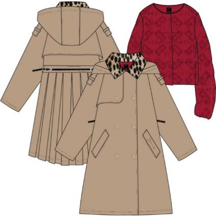 Тренч, куртка