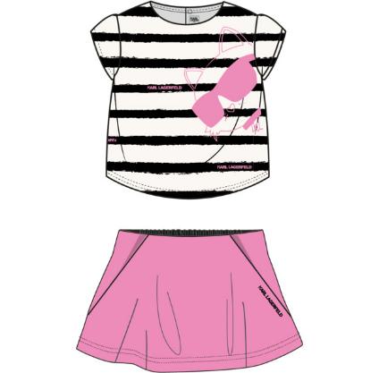 Футболка, юбка