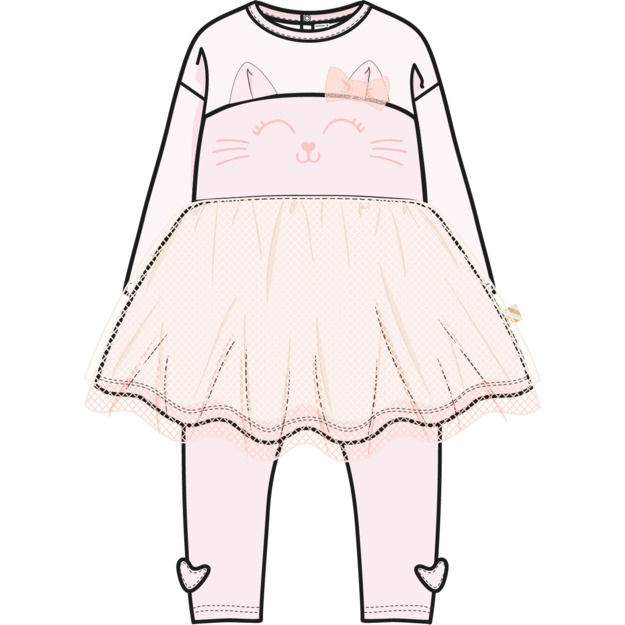 Платье, легинсы