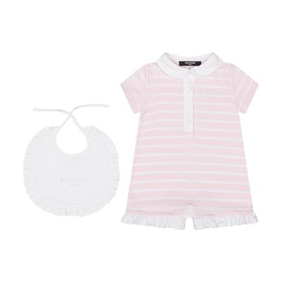 Комбинезон, слюнявчик в упаковке