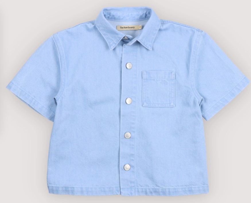 Рубашка джинсовая