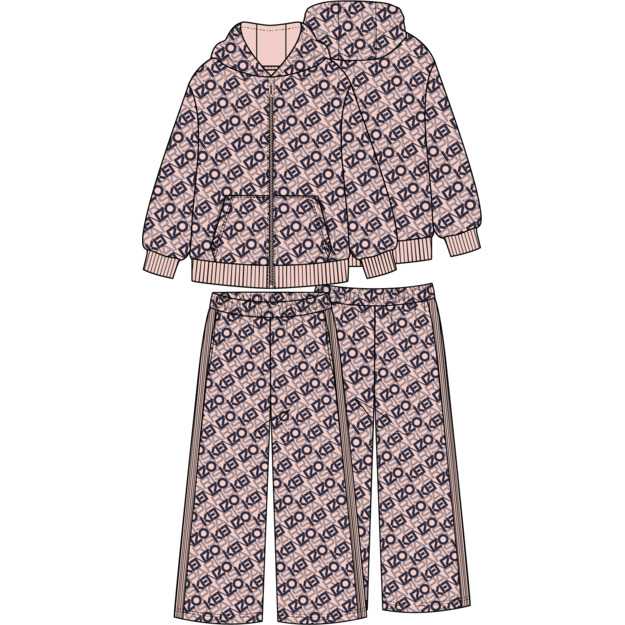 Костюм (толстовка, брюки)