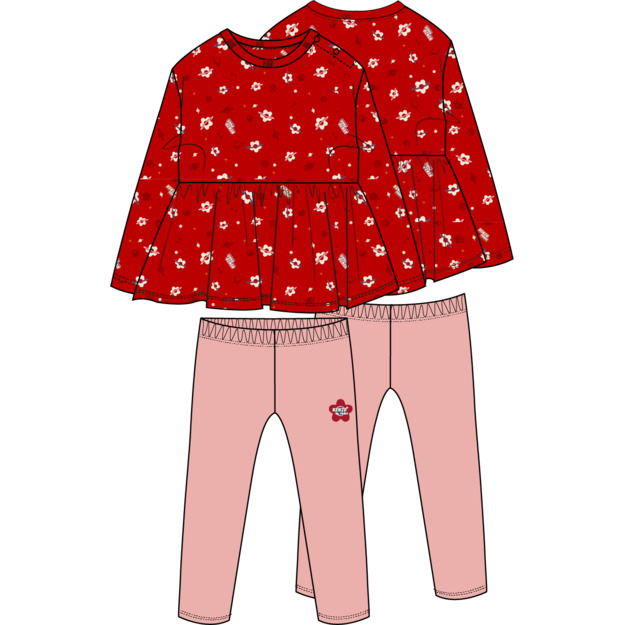 Блузка, легинсы