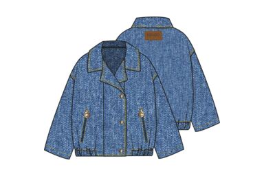 Куртка джинсовая