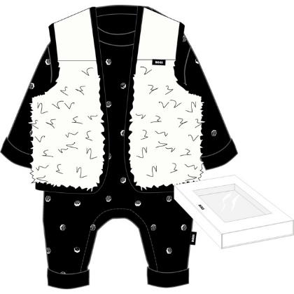 Комбинезон, кардиган в упаковке