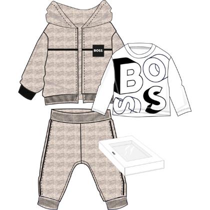 Костюм (толстовка, футболка, брюки) в упаковке