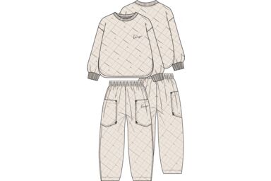 Костюм (толстовка, брюки)