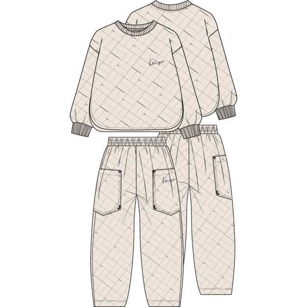 Костюм (толстовка, брюки)