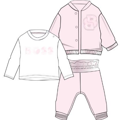 Костюм (толстовка, футболка, брюки)