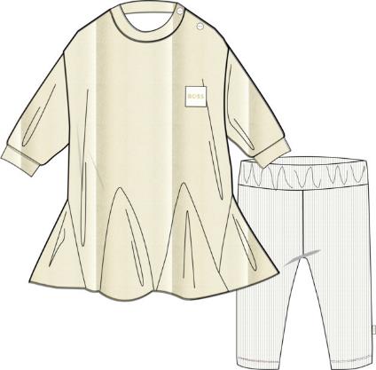 Платье, легинсы