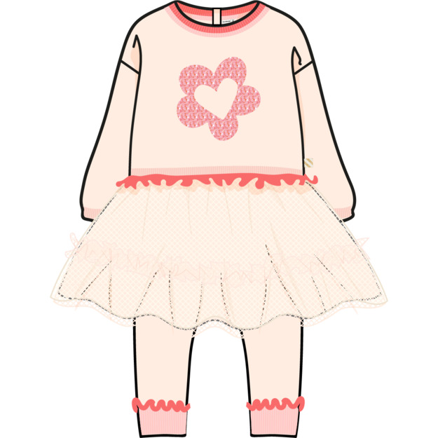 Платье, легинсы