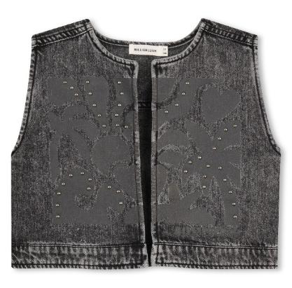 Жилет джинсовый