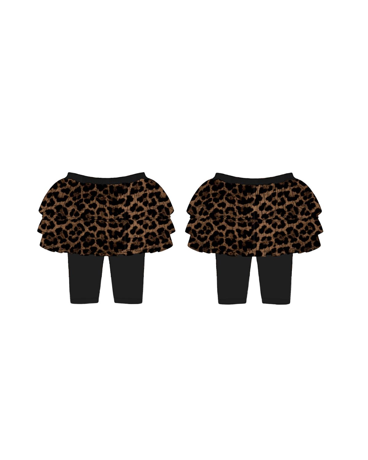 Легинсы с юбкой