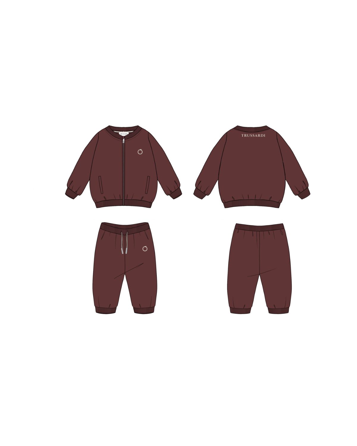 Комплект (толстовка с брюками)